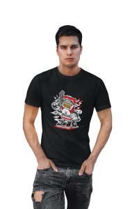 Cigarette Killer -round crew neck cotton tshirts for men