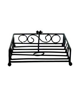 Iron-wrought decorative vintage floating shelf / Mounted shelf for home decor