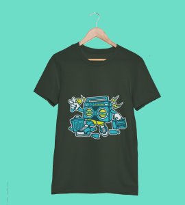 Illustration art - Printed Tees for men - super comfy - designed for fun and creative atmosphere around you - youth oriented design