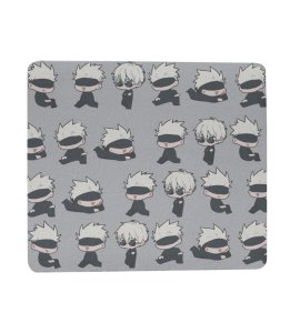 Moods of Infinity: Satoru Gojo Pattern Print - Ultimate Fan Mouse Pad