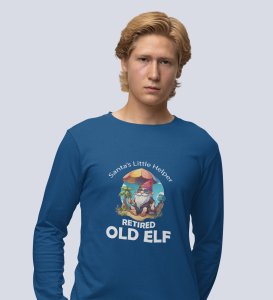 Elderly Elf: Retired Santa's Elf Made Full Sleeve Tshirt by  Best Gift For Secret Santa