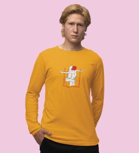 Te Amo Te Quiero: (yellow) Full Sleeve T-Shirt For Singles