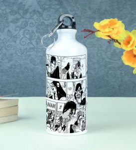 Stay Mysterious Like the Master of Forbidden Techniques in This Manga Printed Sipper Bottle