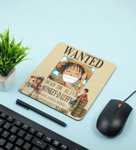 Rising Legend: Straw Hat Poster Printed Mousepad