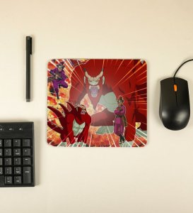 Lava Beast and Sage: The Power of Son Gok? and Roshi Printed Mousepad