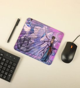 Bubble and Beast Alliance: Saiken and Utakata Printed Mousepad