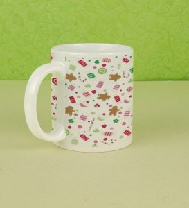 Festive Christmas Sweets for Sweet Moments Full Printed Coffee Mug